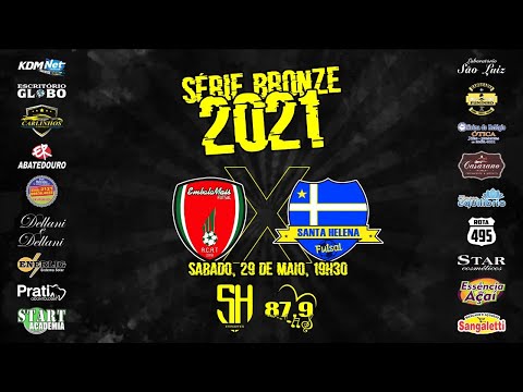 EMBALA MAIS FUTSAL (Toledo) x SANTA HELENA FUTSAL - AO VIVO - [SÉRIE BRONZE 2021] #FutsalParanaense