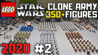 YouTube thumbnail: HUGE LEGO Clone Army 300+ Minifigures | 2020 Edition |