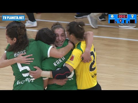 Resumo Futsal Feminino: ARNEIROS 4x1 LEÕES PORTO SALVO - CN 1ª Divisão FPF 2020/21