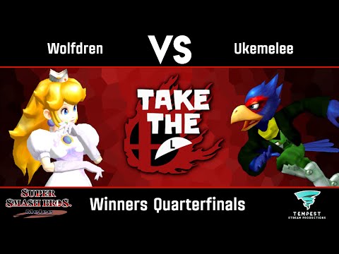 Wolfdren (Peach) vs Ukemelee (Falco) - Winners Quarterfinals - Take The L #40