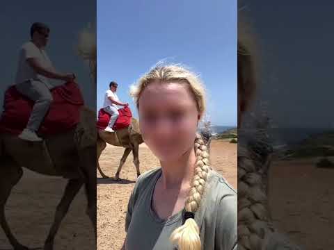 Riding a Camel in Morocco! 🐫