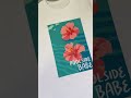 REMERA BASICA ESTAMPADA POOL SIDE BABE