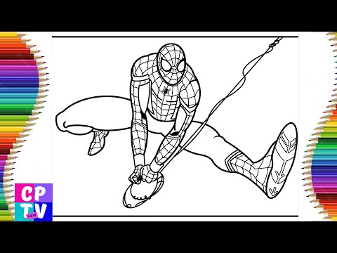 Spiderman Miles Morales/ Superhero Coloring Pages/ Arlow & Shiah Maisel - 21 [NCS Release]