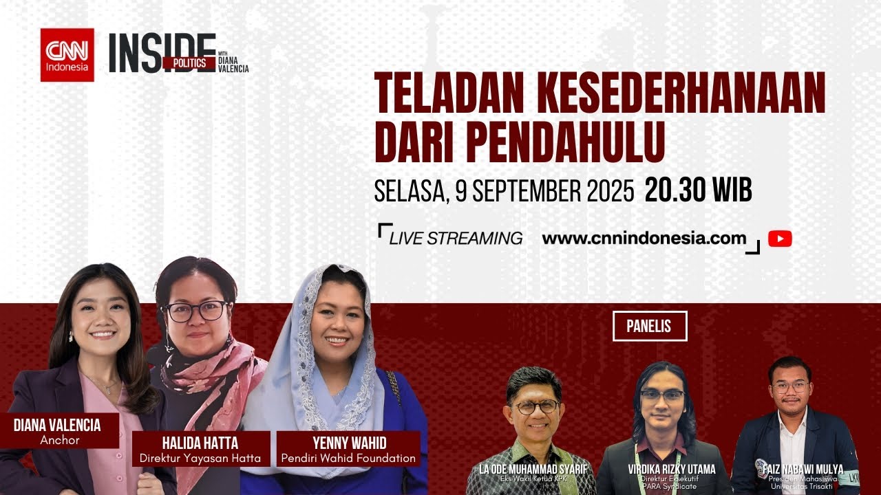 Teladan Kesederhanaan Dari Pendahulu | Inside Politics with Diana Valencia