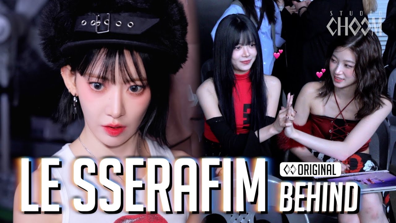 (Behind) LE SSERAFIM(르세라핌) 'SPAGHETTI' | STUDIO CHOOM ORIGINAL (ENG SUB)