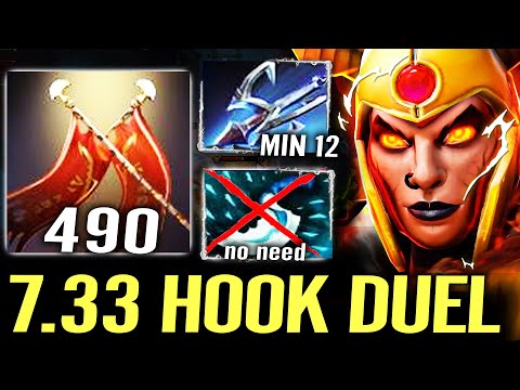 7.33 Created New Carry - Legion Commander 1st Item Harpoon