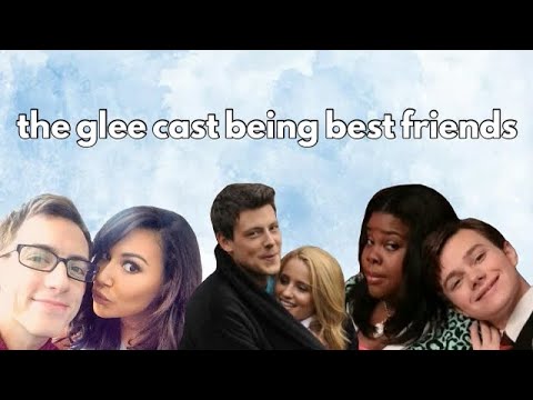 the glee cast being best friends for 11 minutes straight