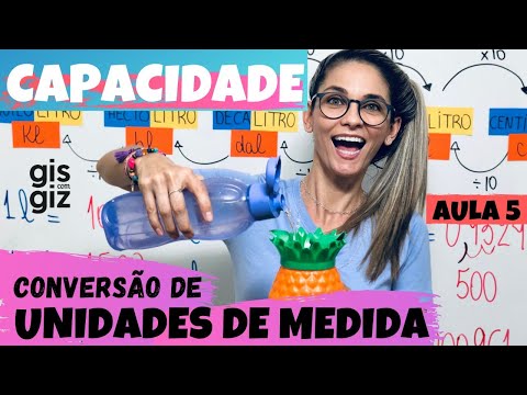 MEDIDAS DE  CAPACIDADE - CONVERSÃO DE UNIDADES DE MEDIDA #05