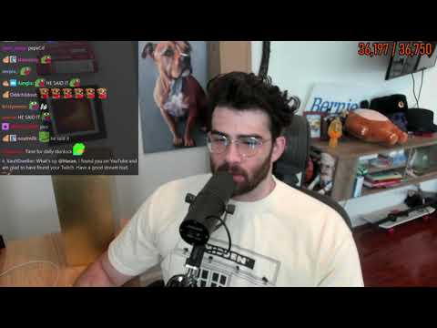 1/2 HasanAbi March 12, 2021 - REACTS!, P.O. BOX UNBOXING, Dog Play Fetish Stunlock? FULL VOD