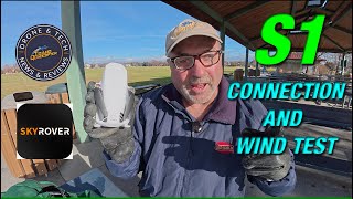 Skyrover S1 - Connection and Wind Test - Tested in an intense Wi-Fi interference area.