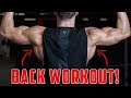 VShred | Full V Taper Back Workout Using Only Cables