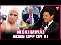 Nicki Minaj Lashes Out At Trevor Noah After Donald Trump Diss During 2026 Grammys