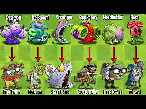 Pvz 2 Discovery - Plants & Zombies Have Similar Skills