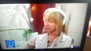 Lauren Harris spills Orange and trips on CBB'13 video