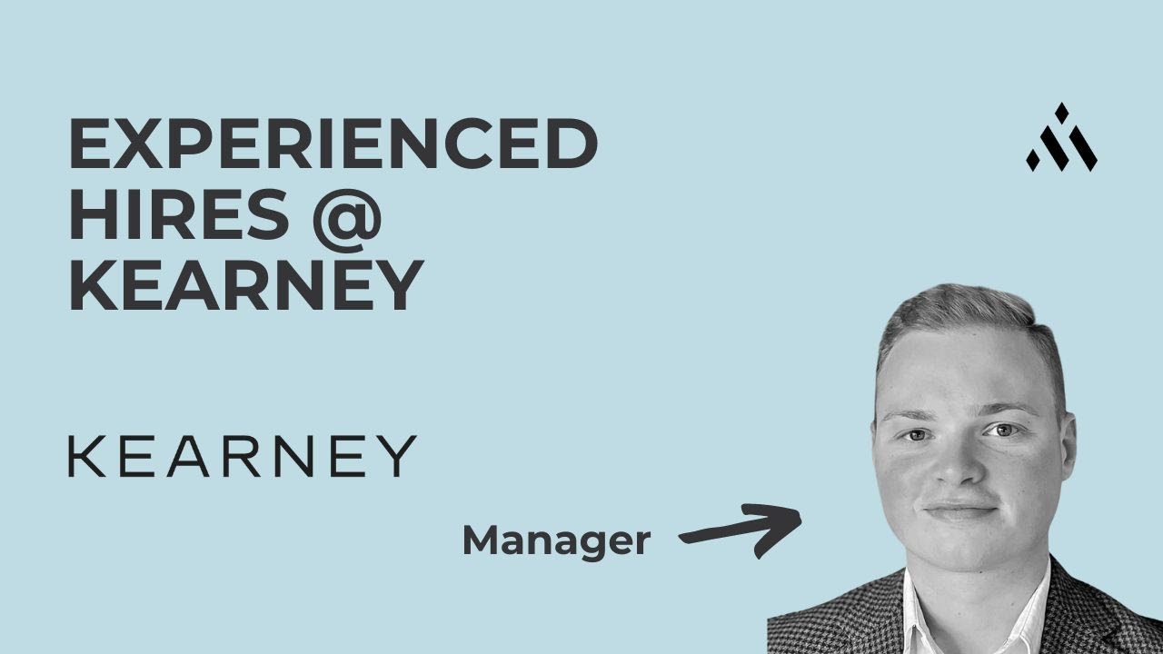 The Experienced Hire Path to Consulting at Kearney - YouTube