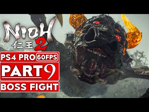 NIOH 2 Gameplay Walkthrough Part 9 Gyuki BOSS FIGHT [1080p HD 60FPS PS4 PRO] - No Commentary