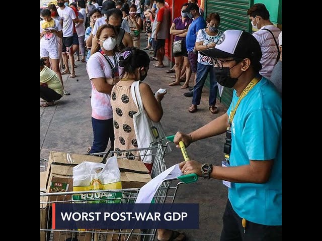Worst post-war GDP slump: Pandemic shrinks Philippine economy by 9.5% in 2020