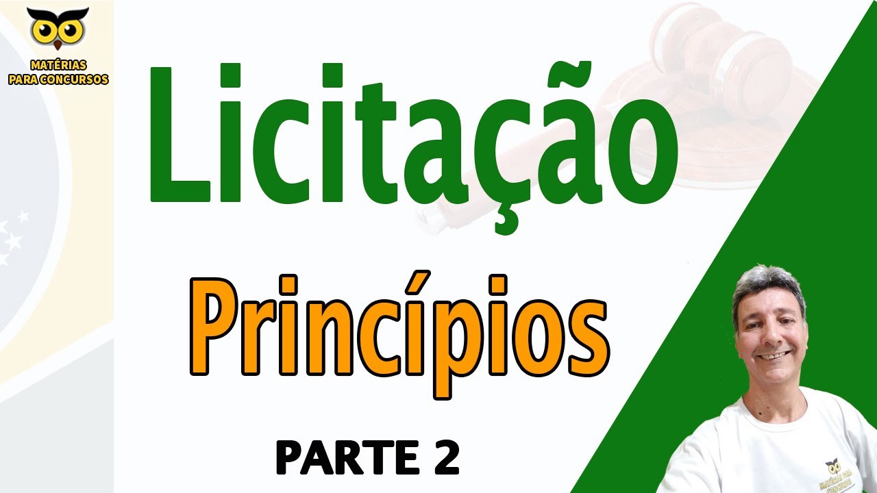 Princípios da licitação parte 2