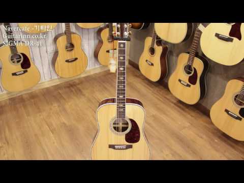 Sigma by Martin DR-41 Vintage Natural Acoustic Guitar New Strings & Setup w/ Hard Shell Case image 17