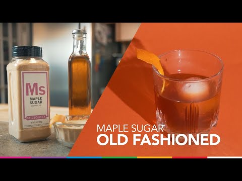 Spiceology Mixology - Maple Sugar Old Fashioned Cocktail Recipe