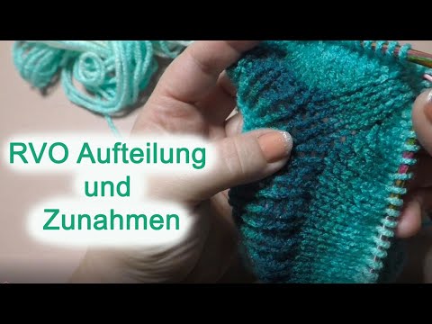RVO Division and Increases / Knitting Raglan Increases | Knitting Raglan Sweaters / Part 3