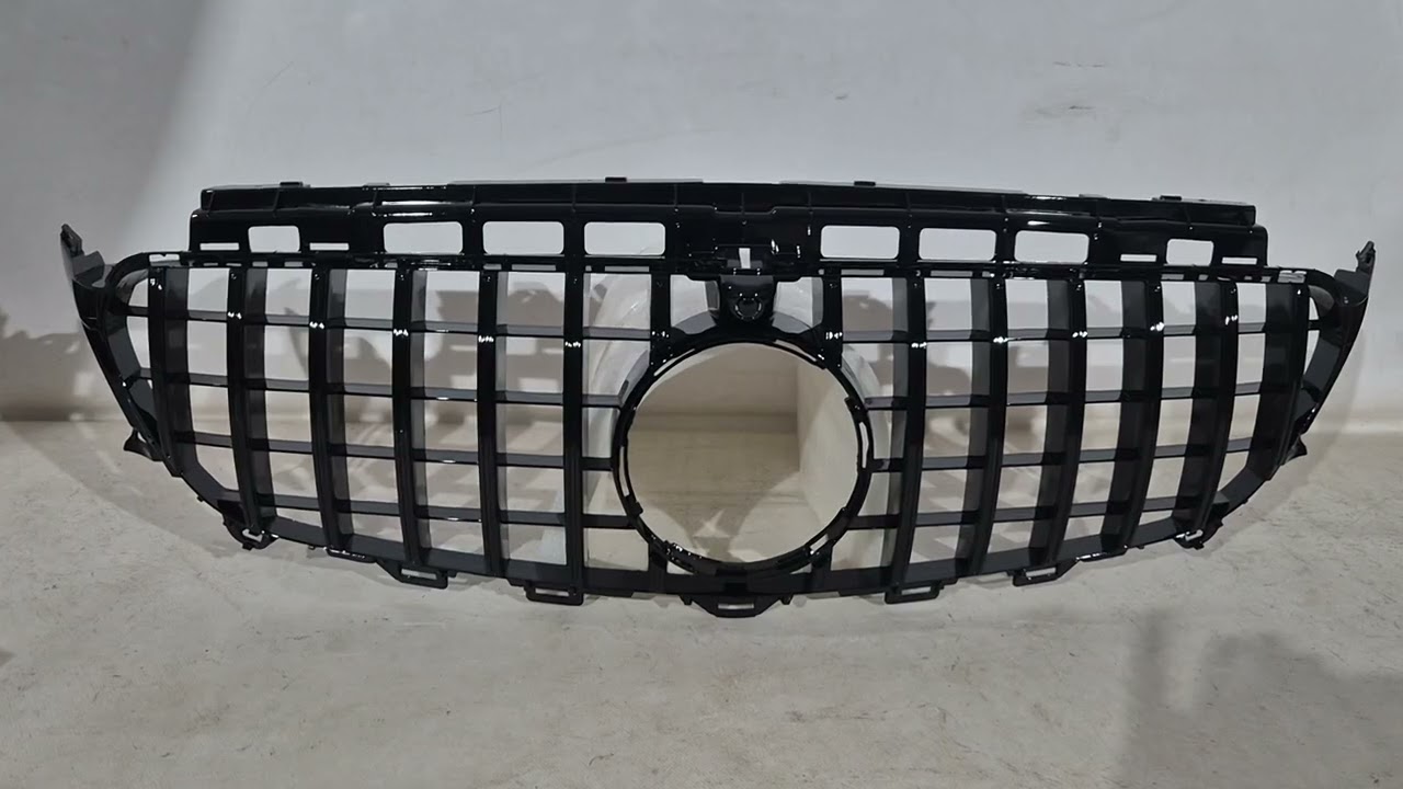 Передня решітка GT Panamericana Black (для Avantgarde/AMG-Line/E43 AMG/E53 AMG 2016-2020) Video 1