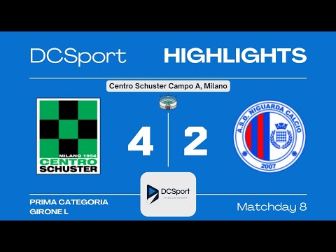 CENTRO SCHUSTER- NIGUARDA CALCIO 4-2 | 8 Giornata | Prima Categoria | Girone L | Milano 