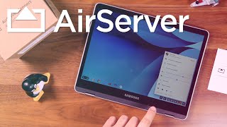 How to screen mirror your Chromebook device to AirServer Connect