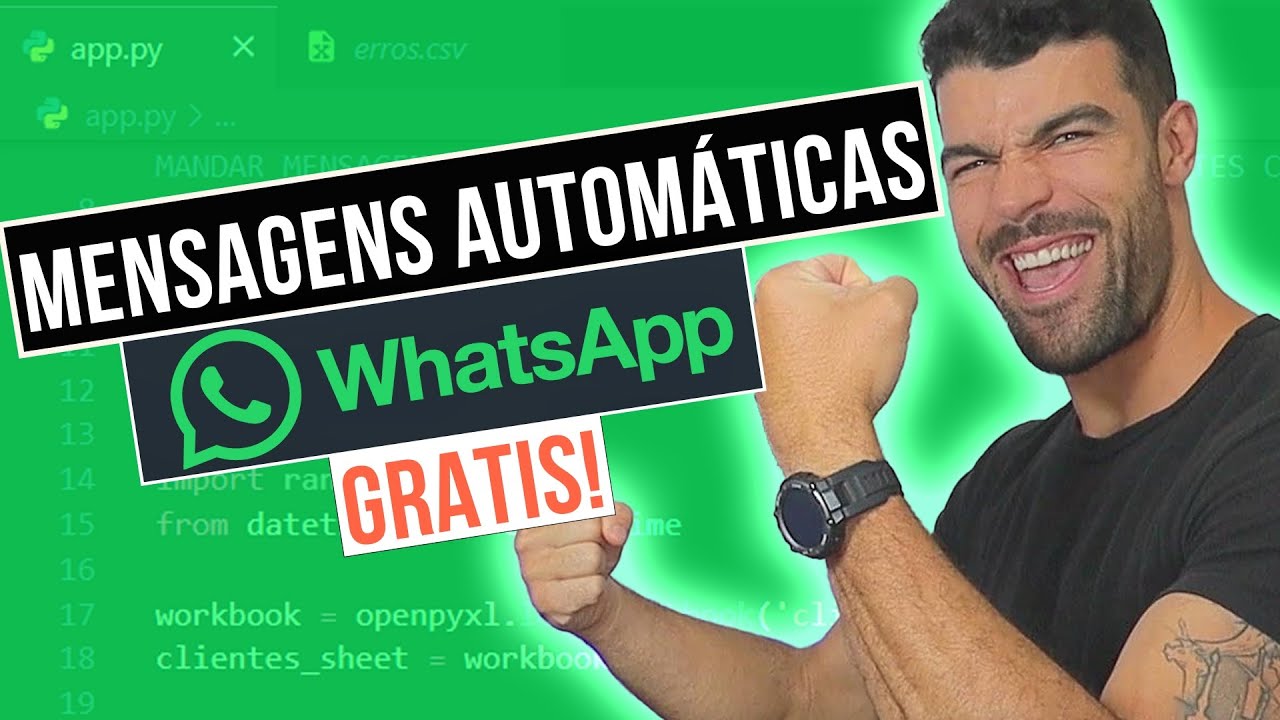 Como Criar um Bot de Mensagens P/ Whatsapp com Python [FÁCIL]
