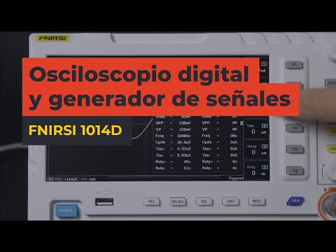 Osciloscopio digital / generador de señales FNIRSI 1014D Vista previa  8