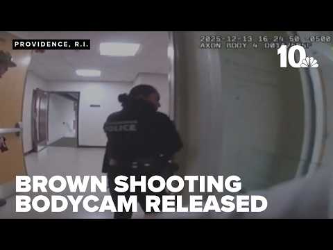 Bodycam footage shows Providence police response to Brown University shooting