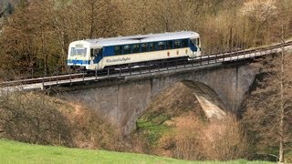 preview picture of video 'Wieslauftalbahn - Schwäbische Waldbahn EBA Abnahme'