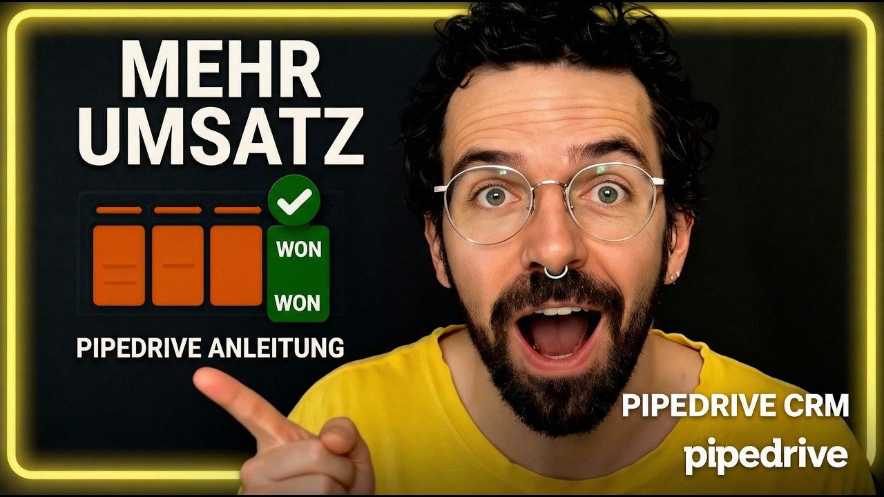 Pipedrive CRM Tutorial: Der komplette Leitfaden für Anfänger (2025)