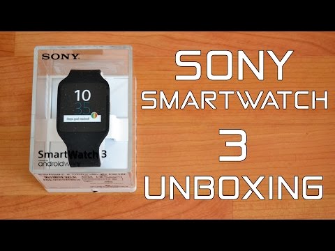 Sony SmartWatch 3 Unboxing