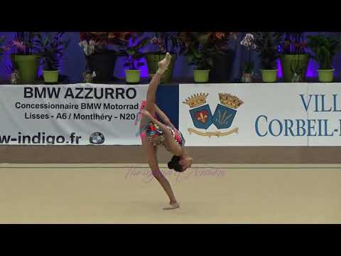 Narmin BAYRAMOVA (AZE) rope - 2019 Corbeil junior AA