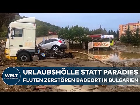 Bulgarien: Flutkatastrophe am Schwarzen Meer – Ferienort Elenite versinkt im Schlamm