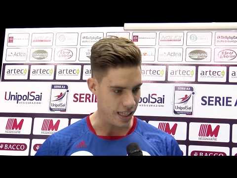 Messaggerie Bacco Catania vs Aurispa Alessano 3-1 - Intervista a Matteo Pizzichini