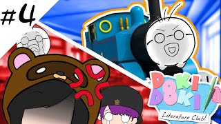 【DDLC】女子の詩を読んでたらトーマスがww　#4 【チャリ通】