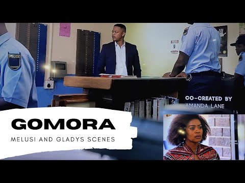 Gomora: Melusi and Gladys at the police station =28 September 2021