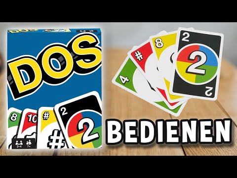 DOS (KARTEN BEDIENEN) - Spielregeln TV (Spielanleitung Deutsch) - MATTEL GAMING (UNO Original)