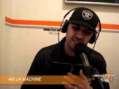 AKI LA MACHINE @ Wicked Vibz Station 106.3 FM