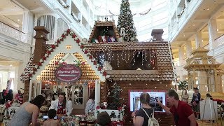 Giant Gingerbread House Displays at Walt Disney World Resorts! | Disney Fun For Free!