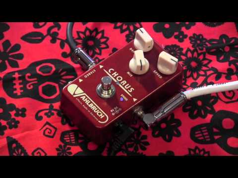 Vahlbruch Chorus pedal, MN3007 analog BBD, Stereo, NEW