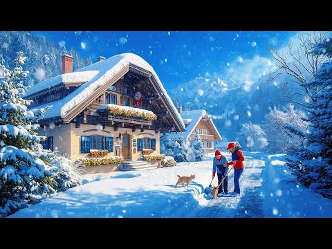 Heavy Snowfall In Switzerland🇨🇭Isolated Swiss Mountain Village Life In Winter❄️