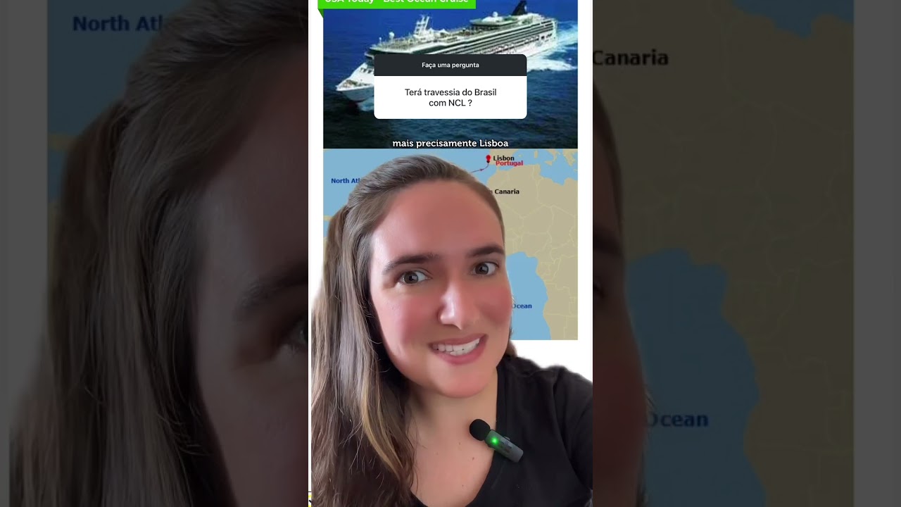 Travessia Brasil-Europa com a Norwegian Cruise Line em Março de 2025