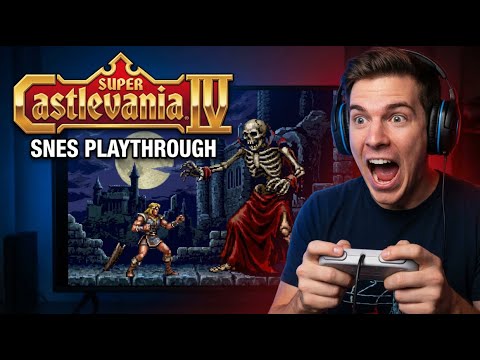 Super Castlevania IV Complete Walkthrough All 11 Stages