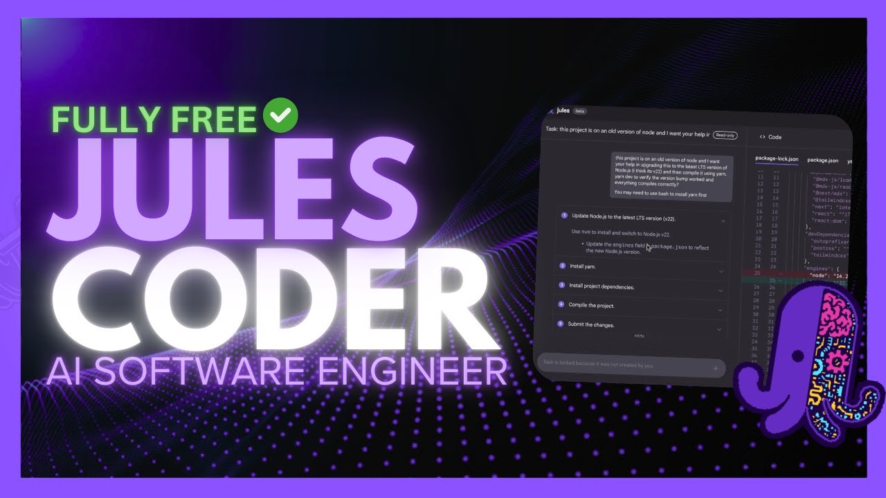 Google Jules: New FULLY FREE Async AI Coder Is INSANE! RIP Codex and Copilot!