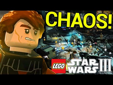Wir erleben das CHAOS der KLONKRIEGE in Lego Form! - LEGO STAR WARS 3 THE CLONE WARS 1