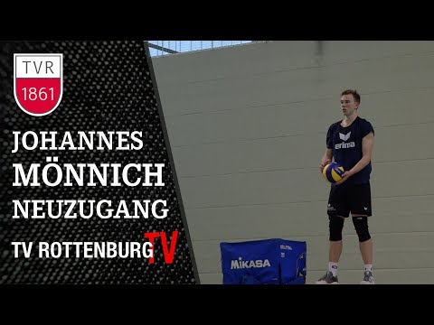 Johannes Mönnich wechselt vom VCO Berlin an den Neckar! | TV Rottenburg