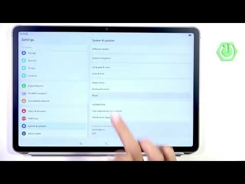 How do I reset the network settings on the HUAWEI MatePad 11.5 (2025)?